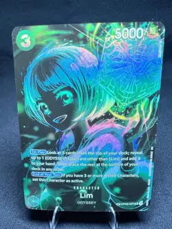 Lim SP Alternative Art OP09-037 SR One Piece Legacy of the Master English - Image 1
