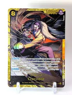 OP14-120 Crocodile SEC One Piece The Azure Sea's Seven English Near Mint NM - Image 1