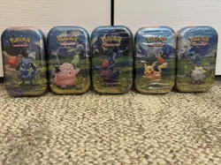 Pokemon TCG Ascended Heroes Mini Tins - Lot of 5 - In Hand (New, Sealed) - Image 1