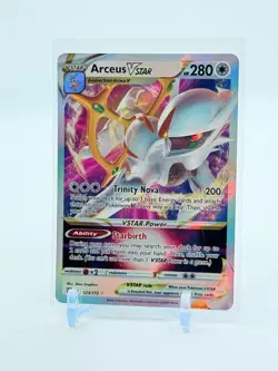 Pokemon TCG Arceus VSTAR 123/172 Swsh09: Brilliant Stars Holo NM - Image 1