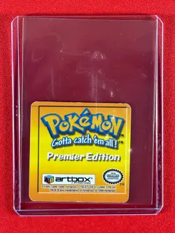 1999 ArtBox Pokemon Action Flipz Premier Edition Cubone / Marowak #08 - Image 2