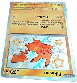 NM Pikachu - Never played - 131/091 - Shiny/Foil Rare Pokemon Paldean Fates - Image 5