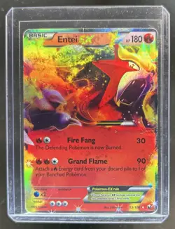 2012 Pokemon Black & White Dark Explorers Entei #13/108 - Image 1