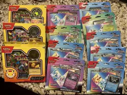 Pokemon LOT- Prismatic Evolutions Tech Sticker & Pokemon 2026 Day Collection - Image 1