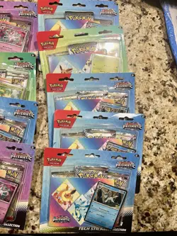 Pokemon LOT- Prismatic Evolutions Tech Sticker & Pokemon 2026 Day Collection - Image 4