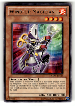 Wind-Up Magician GENF-EN014 Unlimited Rare Generation Force LP - Image 1