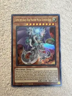 YuGiOh - Super Anti-Kaiju War Machine Mecha - Thunder - King - Ultra - 1st - NM - Image 1