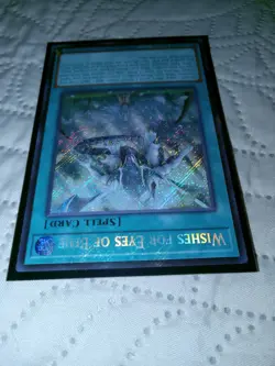 x1 Yu-Gi-Oh Wishes for Eyes of Blue SDWD-EN042 Secret Rare 1st Edition - Image 2