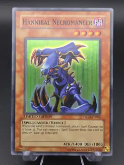Hannibal Necromancer PTDN-ENSE2 YuGiOh Phantom Darkness 2008 Super Rare LP - Image 1