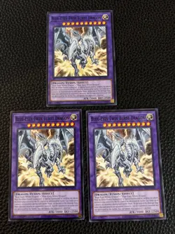 Blue-Eyes Twin Burst Dragon (X3) SDWD-EN036 Yugioh 1st Edition (New) - Image 1