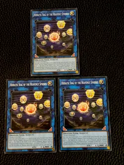 Hieratic Seal Of The Heavenly Spheres (X3) SDWD-EN040 Yugioh 1st Edition (New) - Image 1
