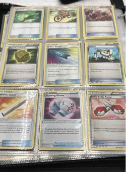 Lot Of Multicolor TCG Water Energy Pokemon Mixed Cards With Binder - Image 3