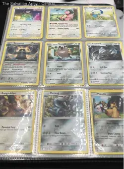 Lot Of Multicolor TCG Water Energy Pokemon Mixed Cards With Binder - Image 5