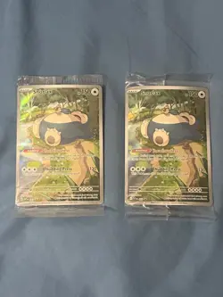 Snorlax 051 Sv: Scarlet & Violet Promo Cards Holo x2 - Image 1