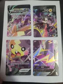Morpeko V Union SWSH287 SWSH288 SWSH289 SWSH290 Promo Pokemon Card - Image 1