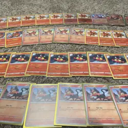 61 Total Litten/Torracat/Incineroar Pokemon Cards - Image 3