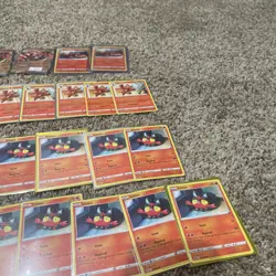 61 Total Litten/Torracat/Incineroar Pokemon Cards - Image 5