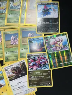 Huge Pokemon Card Collection Lot Holos Full Arts Shiny Rayquaza Full ETB - Image 3