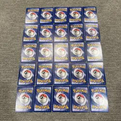 Vintage 1999 Pokemon Cards Lot 25 Base Jungle Fossil LP/NM No Duplicates WOTC #D - Image 2