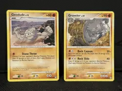 Pokemon TCG Geodude, Graveler & Golem 5x Card Lot - Image 3
