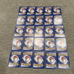 Vintage 1999 Pokemon Cards Lot 25 Base Jungle Fossil LP/NM No Duplicates WOTC #C - Image 2