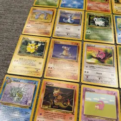 Vintage 1999 Pokemon Cards Lot 25 Base Jungle Fossil LP/NM No Duplicates WOTC #C - Image 5
