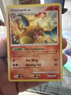 Pokemon TCG Arceus Charizard 1/99 Cracked Ice Holo Rare Card Nm - Image 1