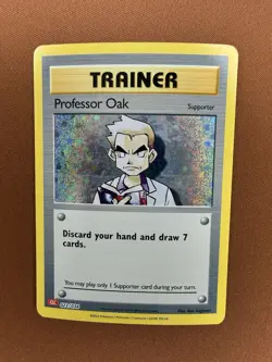Pokemon Professor Oak Classic Holo Trading Card Game Classic 024/034 2023 - Image 1