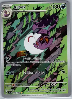 Arbok 176/162 SV05: Temporal Forces - Pokemon Card - NM - Image 1