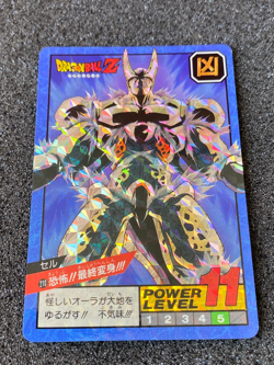Bandai 1993 Dragon Ball Z Collectable CCG Card Hidden Prism Insert Cell 210 - Image 5