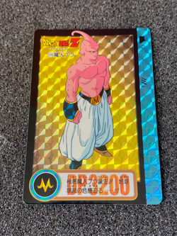 Bandai 1994 Dragon Ball Z Collectable CCG Prism Insert Card Majin Boo 174 - Image 5