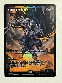 Super Shredder (Showcase) Teenage Mutant Ninja Turtles Foil - Image 1