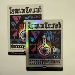 2x Hymn to Tourach (1 FOIL) 8 Secret Lair Countdown Kit SLC MTG Rare Unplayed NM - Image 1