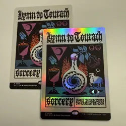 2x Hymn to Tourach (1 FOIL) 8 Secret Lair Countdown Kit SLC MTG Rare Unplayed NM - Image 2