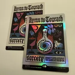 2x Hymn to Tourach (1 FOIL) 8 Secret Lair Countdown Kit SLC MTG Rare Unplayed NM - Image 3