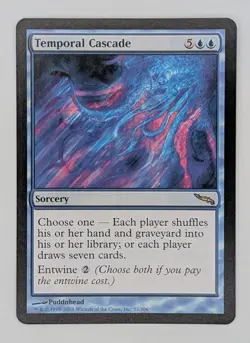 Temporal Cascade - NM - Mirrodin - MTG - Image 1