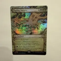 Sapling Nursery FOIL Showcase 328 Lorwyn Eclipsed ECL MTG Rare Unplayed Mint NM - Image 4