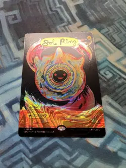 MTG Halo Foil Sol Ring NM Unplayed Secret Lair Countdown Kit - Image 2