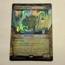 Mutable Explorer FOIL Showcase 327 Lorwyn Eclipsed ECL MTG Rare Unplayed Mint NM - Image 1