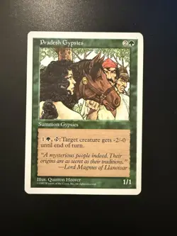 1 BANNED MTG | Pradesh G Fifth Edition Magic The Gathering - Image 1