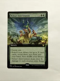 Nylea's Intervention (Extended Art) - MtG - Theros Beyond Death - NM - Image 1