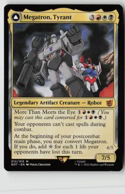 Megatron, Tyrant Universes Beyond: Transformers (12) Normal - MTG - Image 1