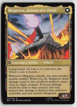 Megatron, Tyrant Universes Beyond: Transformers (12) Normal - MTG - Image 2