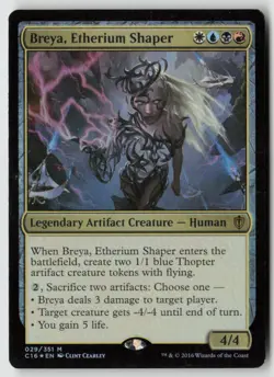 Breya, Etherium Shaper Commander 2016 (29) Foil - MTG - MP - Image 1