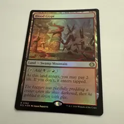 Blood Crypt FOIL 262 Lorwyn Eclipsed ECL MTG Regular Rare Land Unplayed Paquette - Image 2