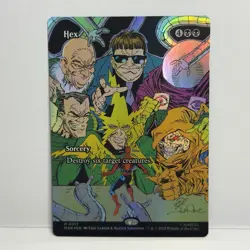 Hex Borderless Foil #17 Mythic MTG Spider-Man MAR EN NM - Image 1