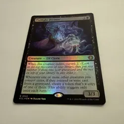 Twilight Diviner FOIL 122 Lorwyn Eclipsed ECL MTG Rare Regular Unplayed Mint NM - Image 3