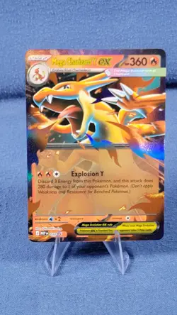 Mega Charizard Y EX 030 Black Star Promo Ascended Heroes NM Pokemon Tcg - Image 1