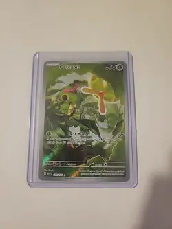 Caterpie illustration Rare 172/165 Scarlet & Violet 151 Pokemon Card Mint - Image 1