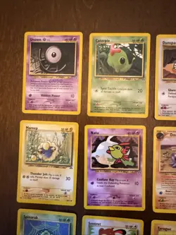 NEO Discovery Set Pokemon 21 Card Uncommon/Common Lot - Image 2